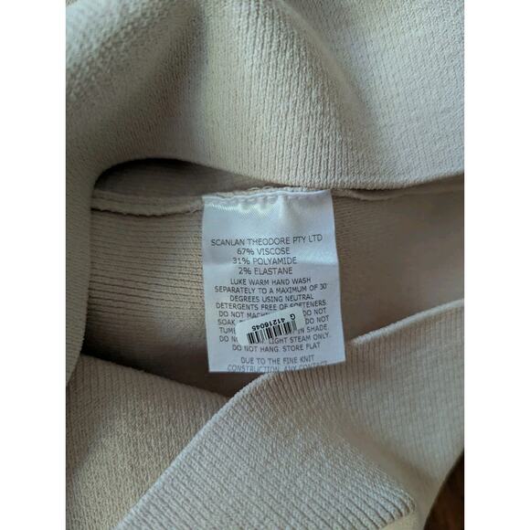 Scanlan Theodore Crepe Knit Camisole Top Ice Pink Size S - Picture 4 of 4